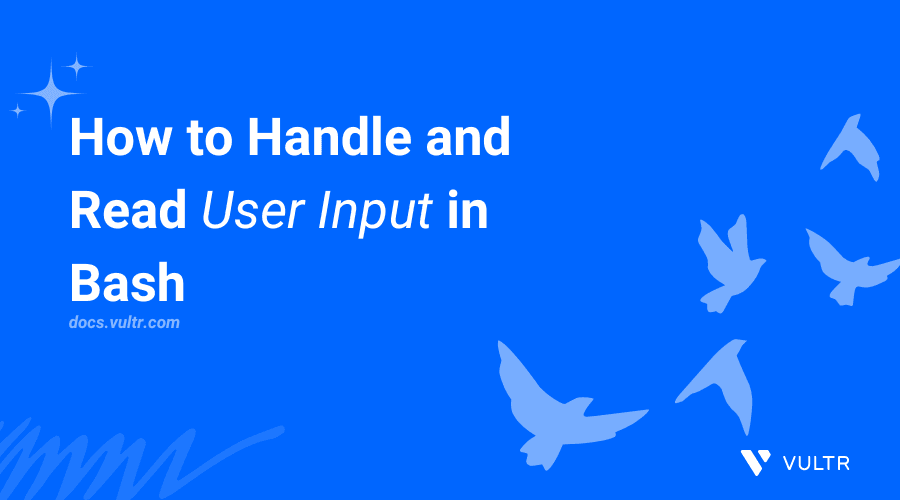 How to Handle and Read User Input in Bash header image