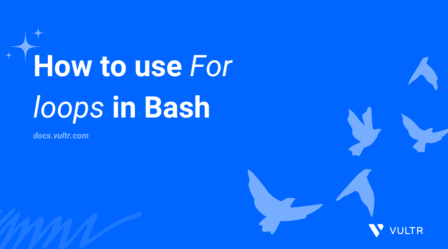 How to Use For loops in Bash header image