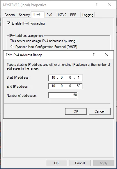 Static IPs