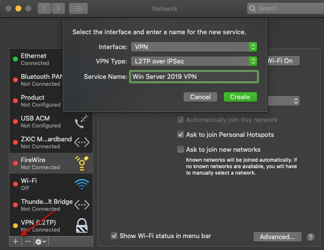 Add VPN