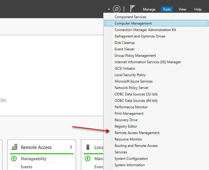 Remote Access Management