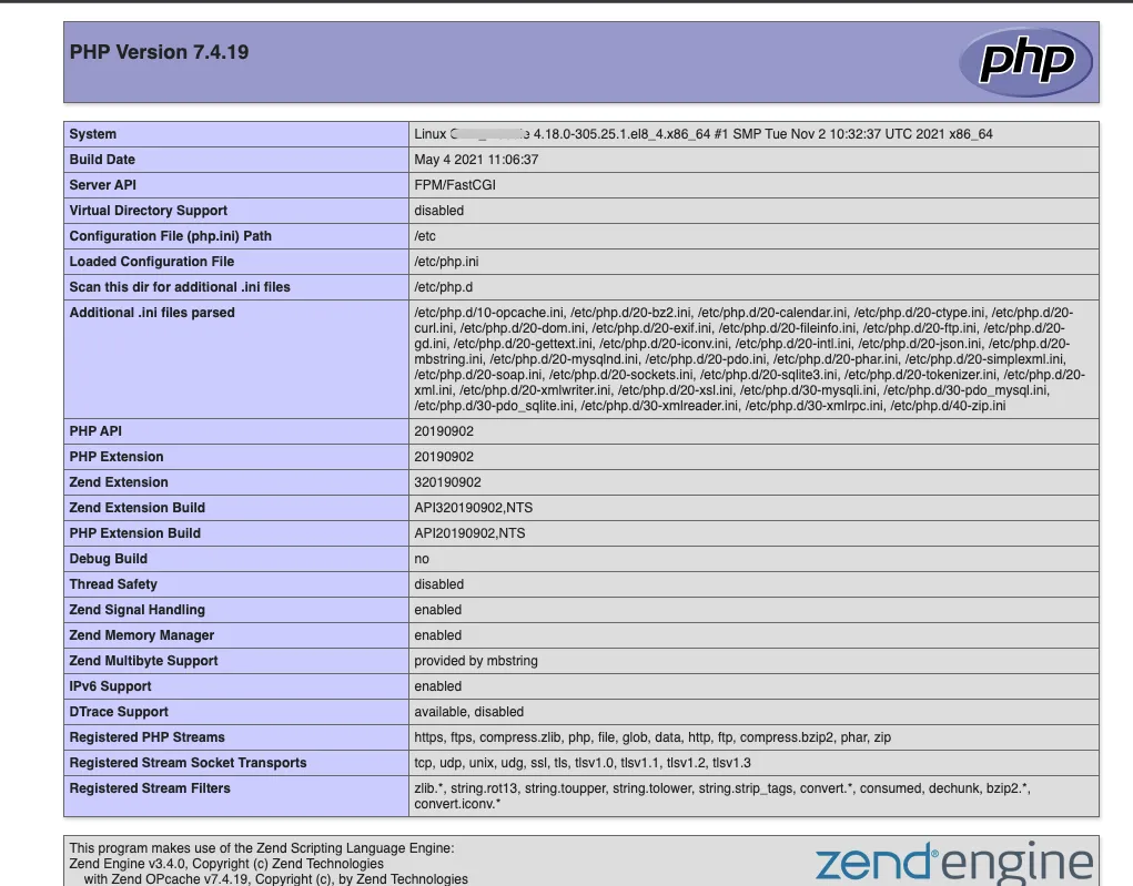 PHP Functionality