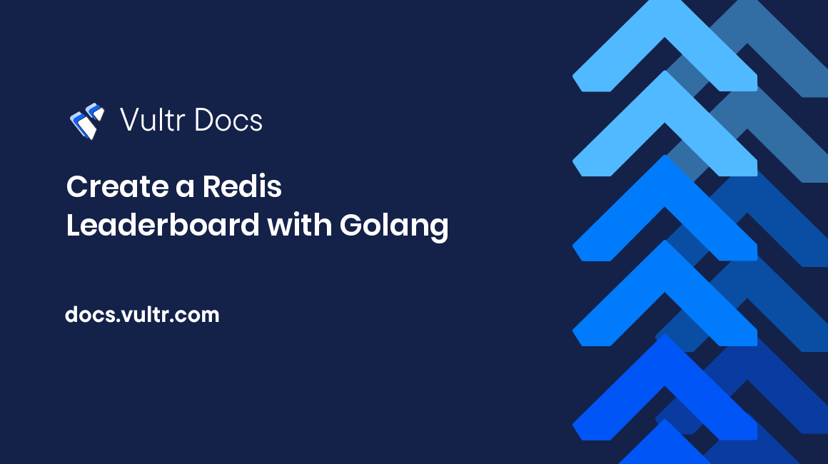 Create a Redis® Leaderboard with Golang header image