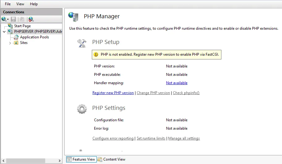 PHP Manager