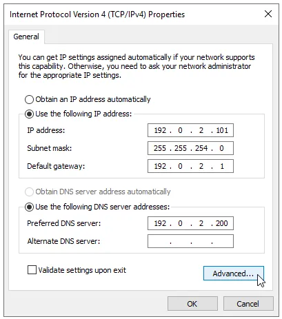 IPv4 Advanced