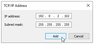 Add Second IP