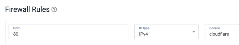 Firewall Rules