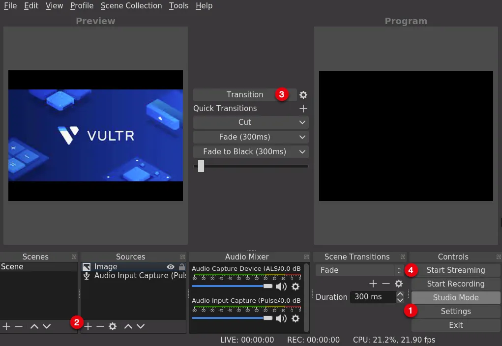 Live OBS stream