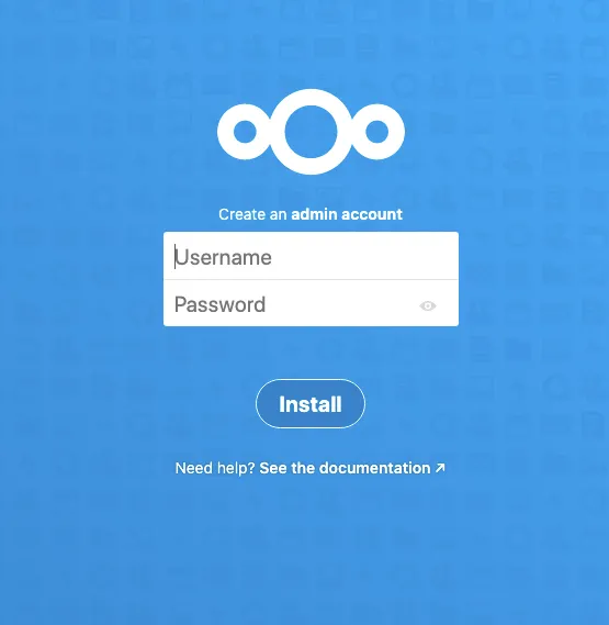 NextCloud Snap installation page