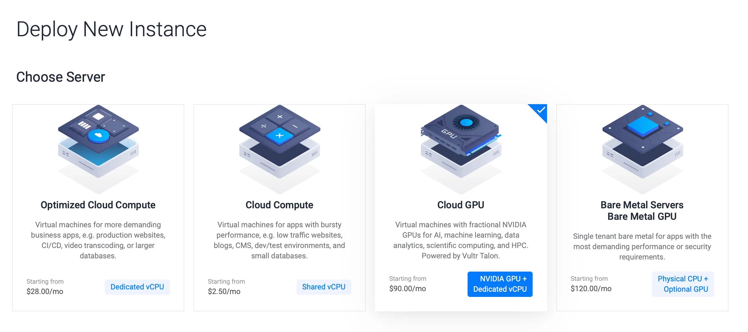 Choose Server