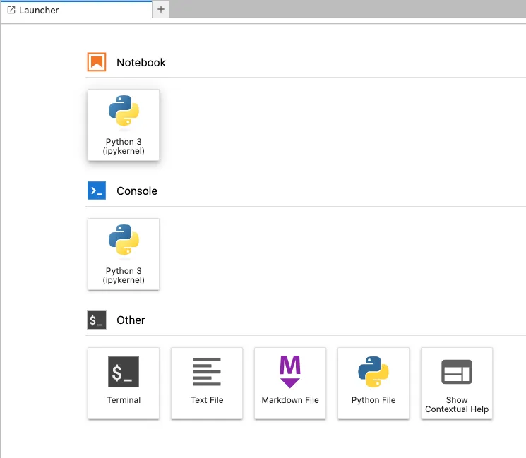 Jupyter Notebook Launcher