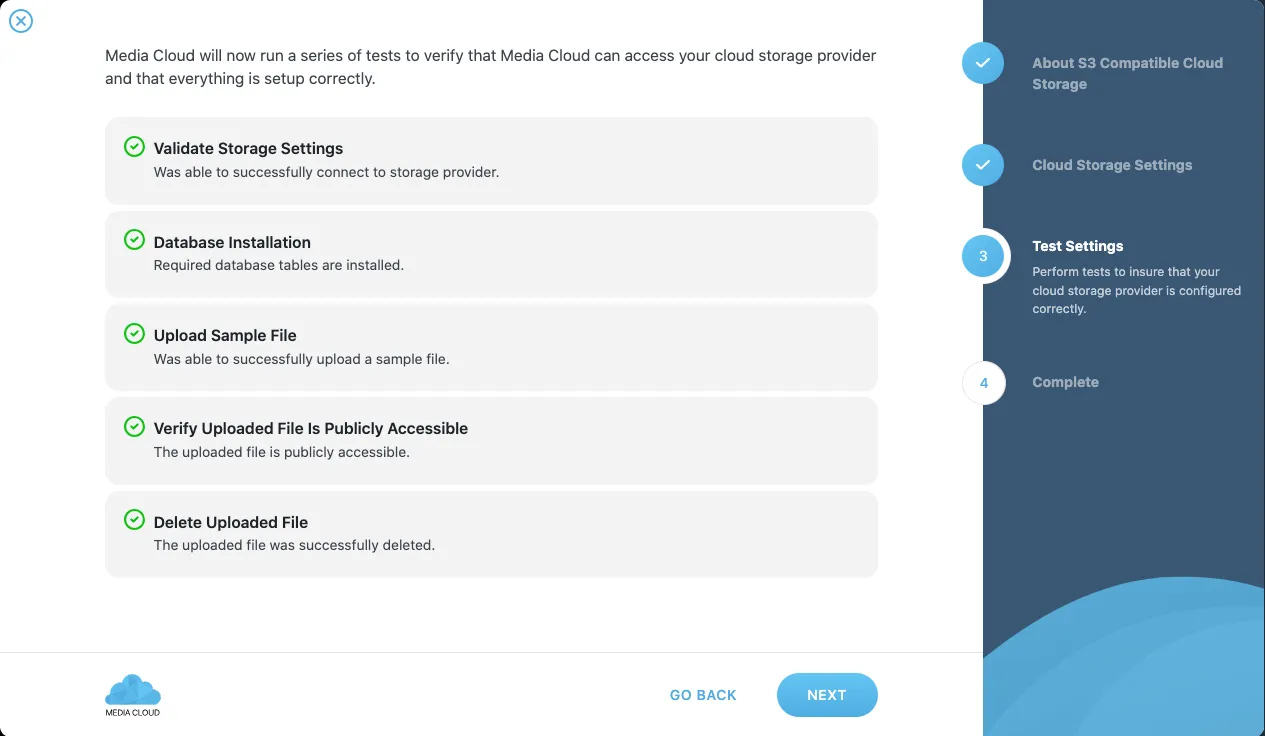Vultr Object Storage Connection to WordPress results