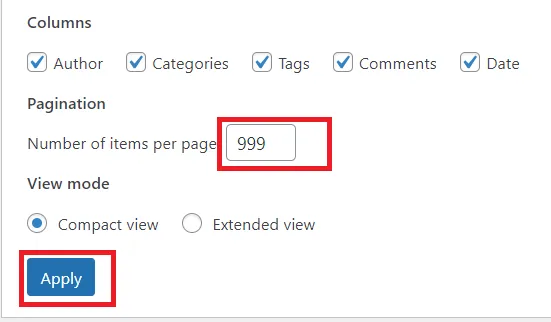 Edit posts