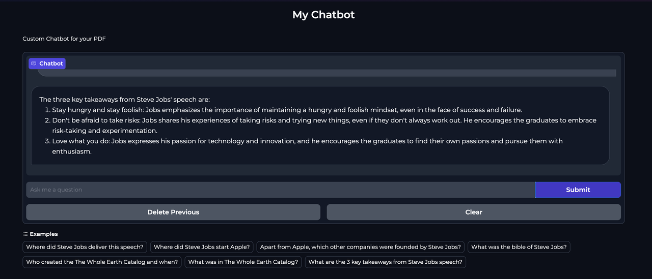 Chat Interface