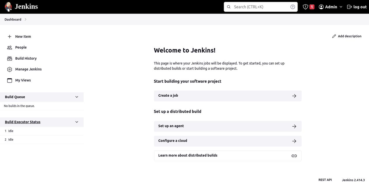 Jenkins Dashboard