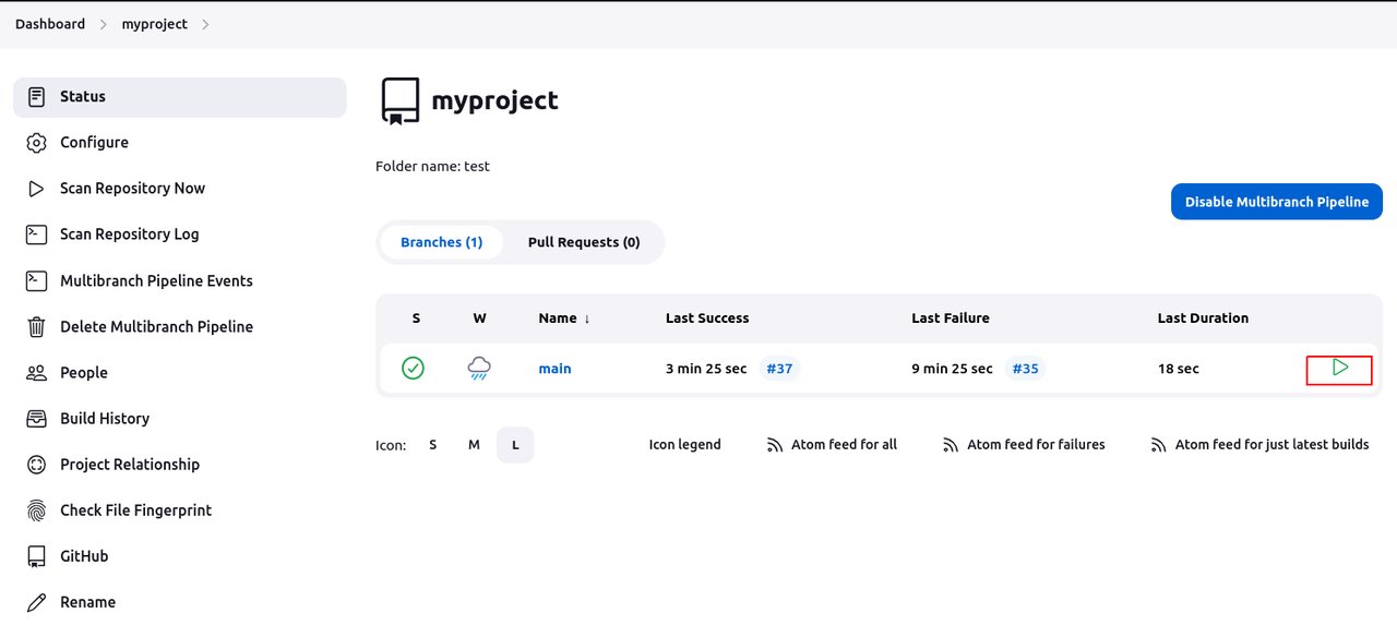 Jenkins pipeline dashboard