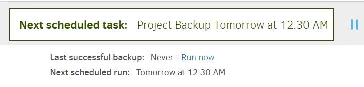 Duplicati Backup Job Summary