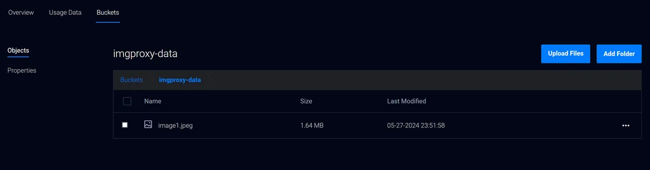Save a new Image to Vultr Object Storage