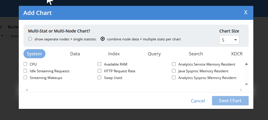 Save Monitoring Chart Features