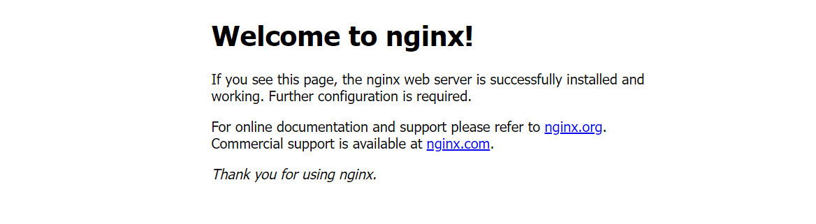 Access the Nginx Docker Container Application