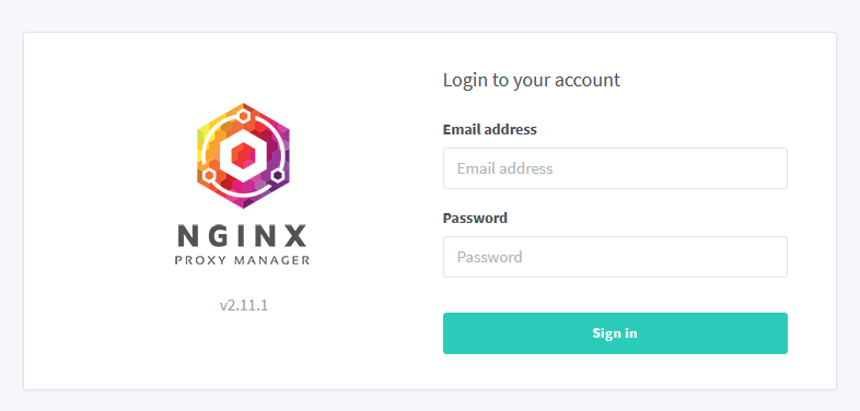 Access Nginx Proxy Manager