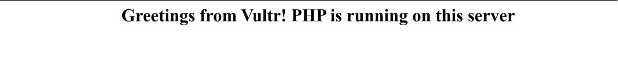 Sample PHP application