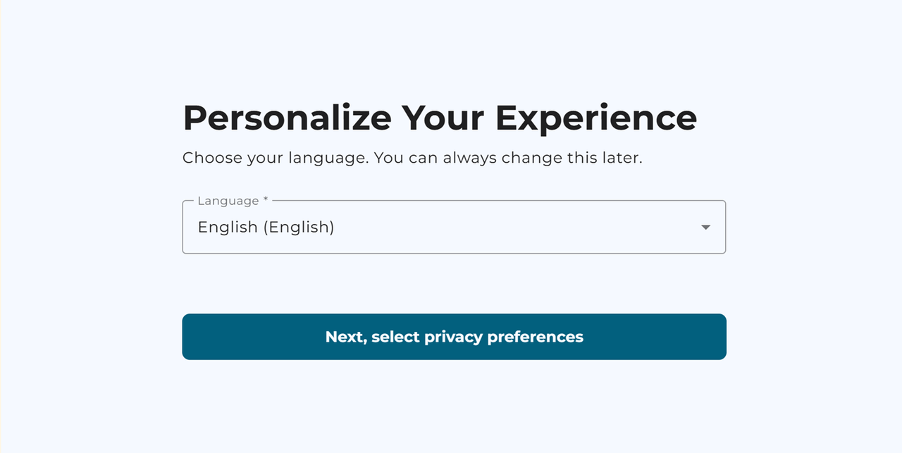 Choose the WP Squared Language