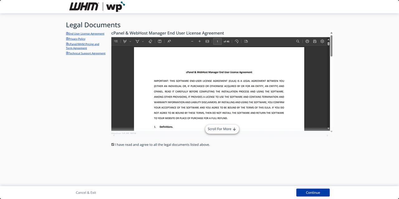 Accept the WP Squared License