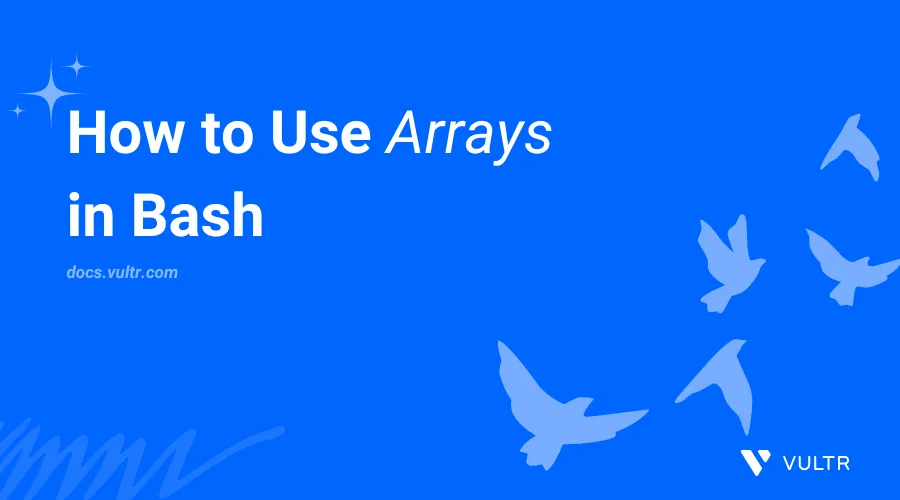 How to Use Arrays in Bash header image