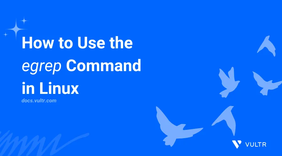 How to Use the egrep Command in Linux header image