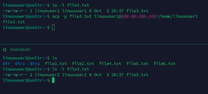Preserve file modification time