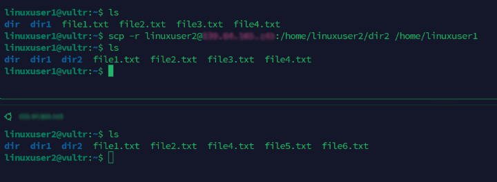 Copy directory without password