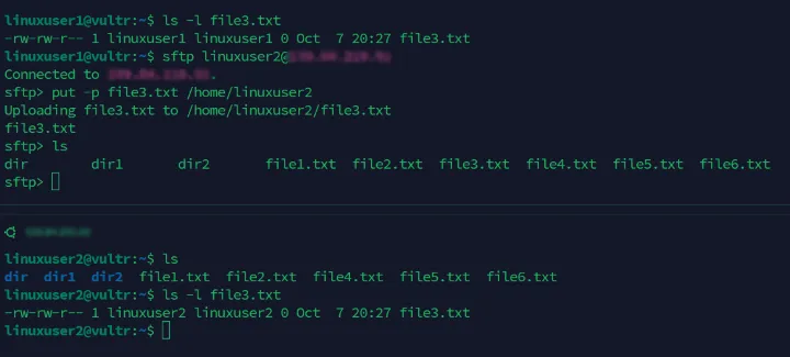 preserve file attributes