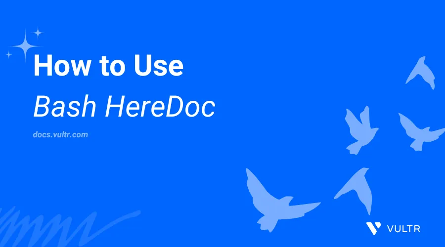 How to Use Bash HereDoc header image