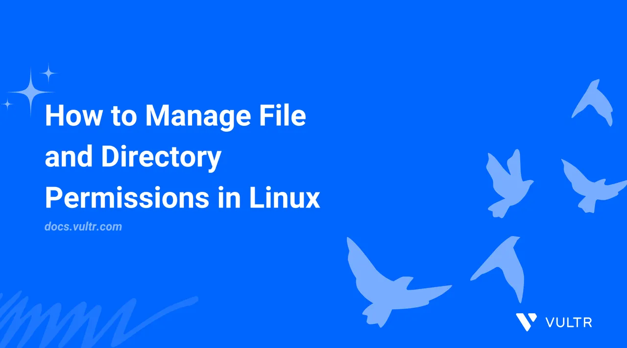 How to Manage File and Directory Permissions in Linux header image
