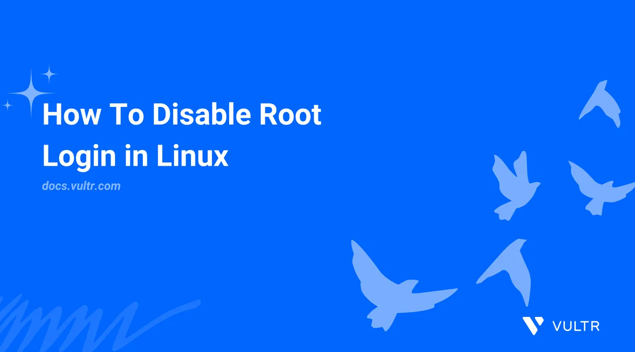 How To Disable Root Login in Linux header image