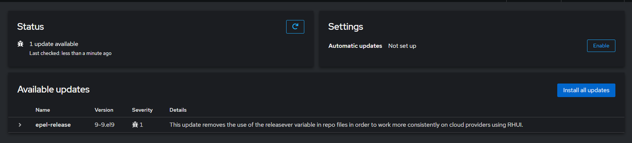 Manage Software Updates
