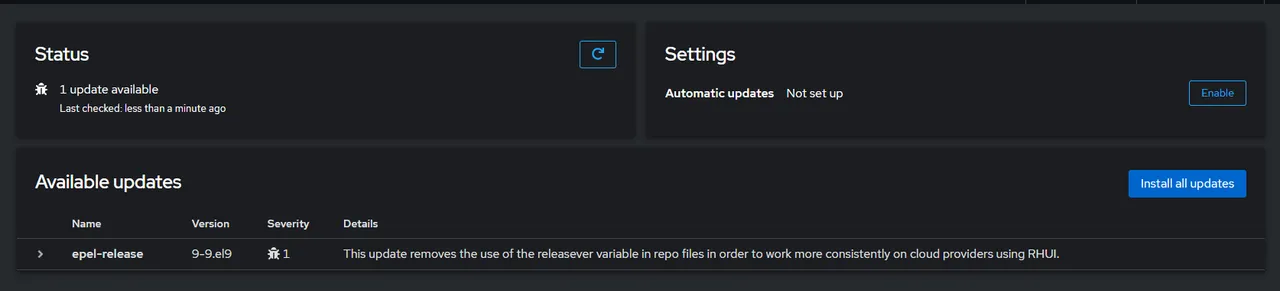 Manage Software Updates
