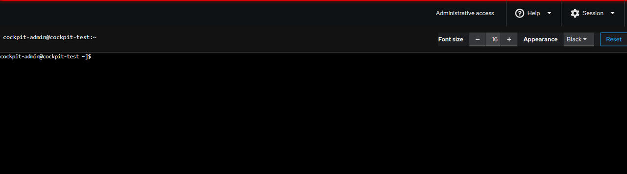 Open Terminal