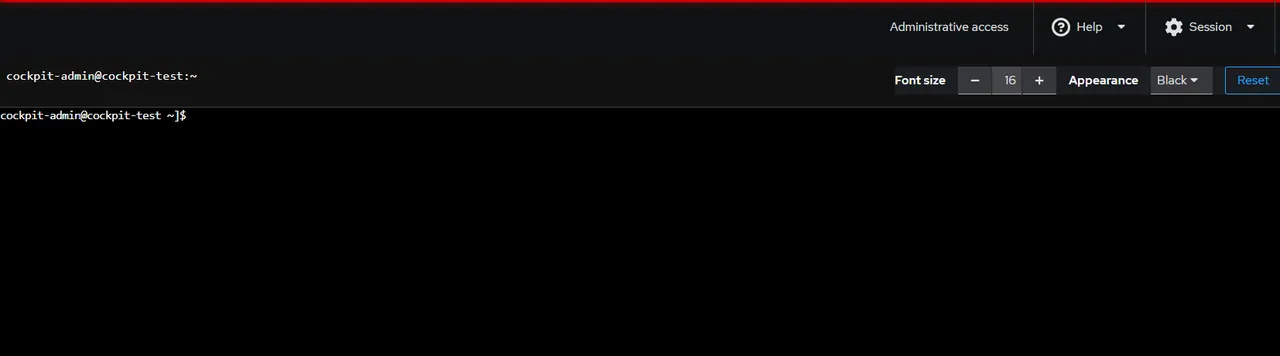 Open Terminal