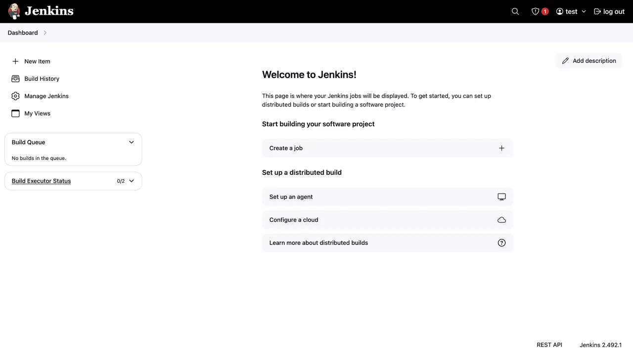 Jenkins Dashboard