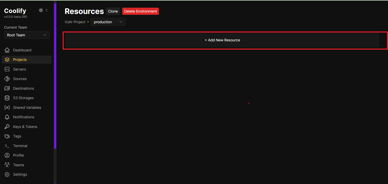 Add New Resource