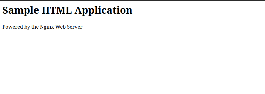 Test Application