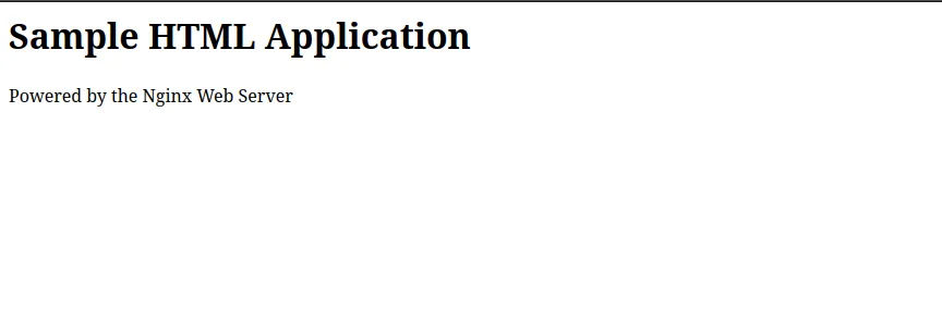Test Application