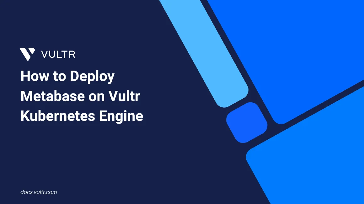 How to Deploy Metabase on Kubernetes header image