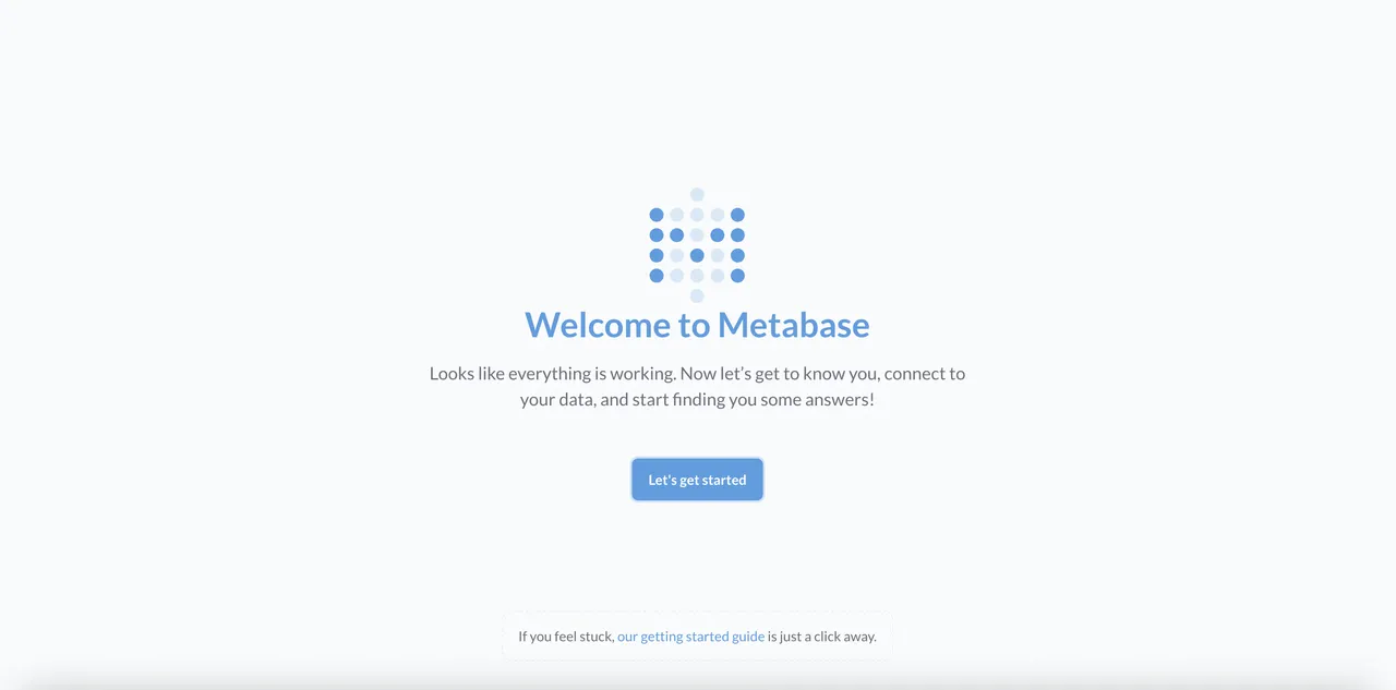 metabase_welcome