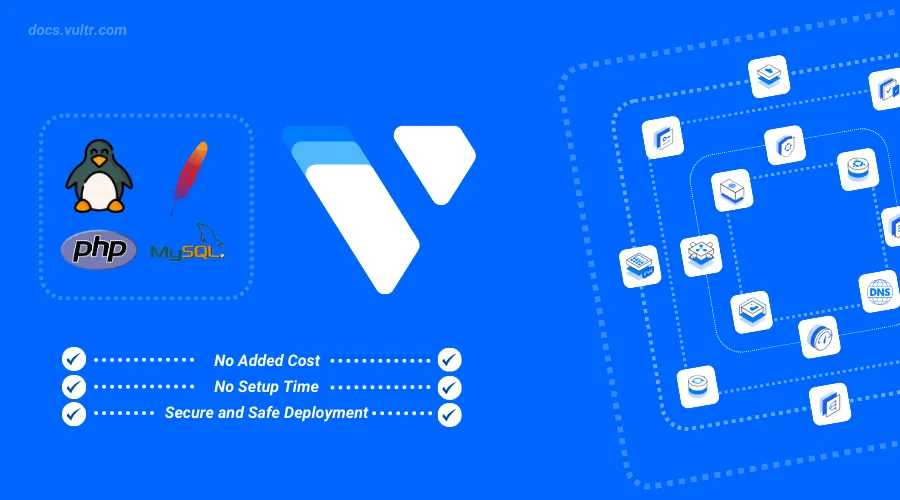 How to Use Vultr’s LAMP Marketplace Application header image