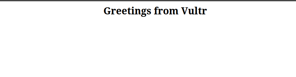 Test the Virtual Host Web Application