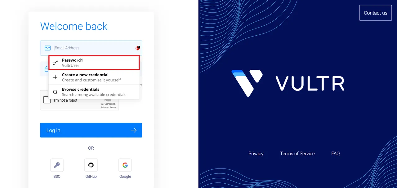 Passbolt Autofill Details
