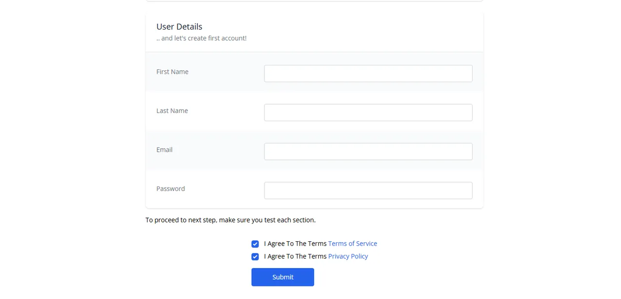 Set Invoice Ninja User Details